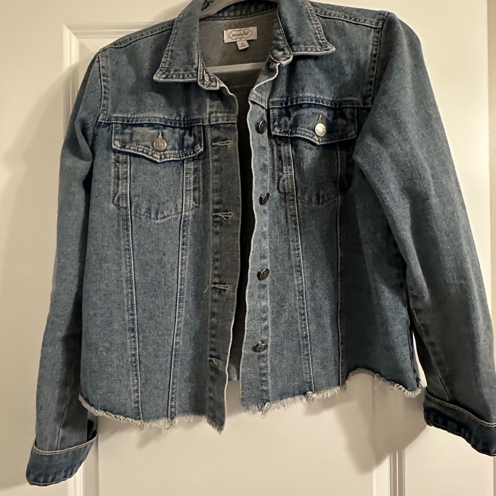 Mud Pie Blue Denim Jean Jacket